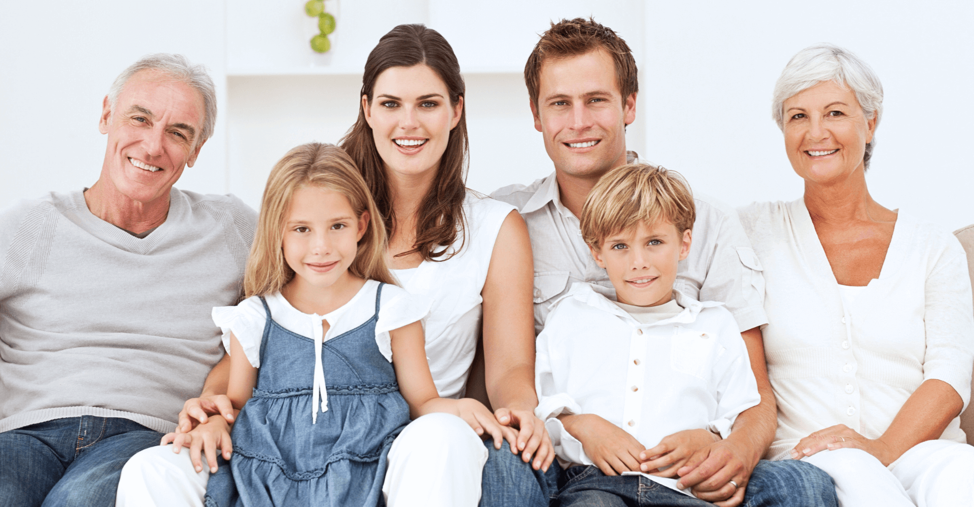 Family portrait with two children | Cedar Park Smiles